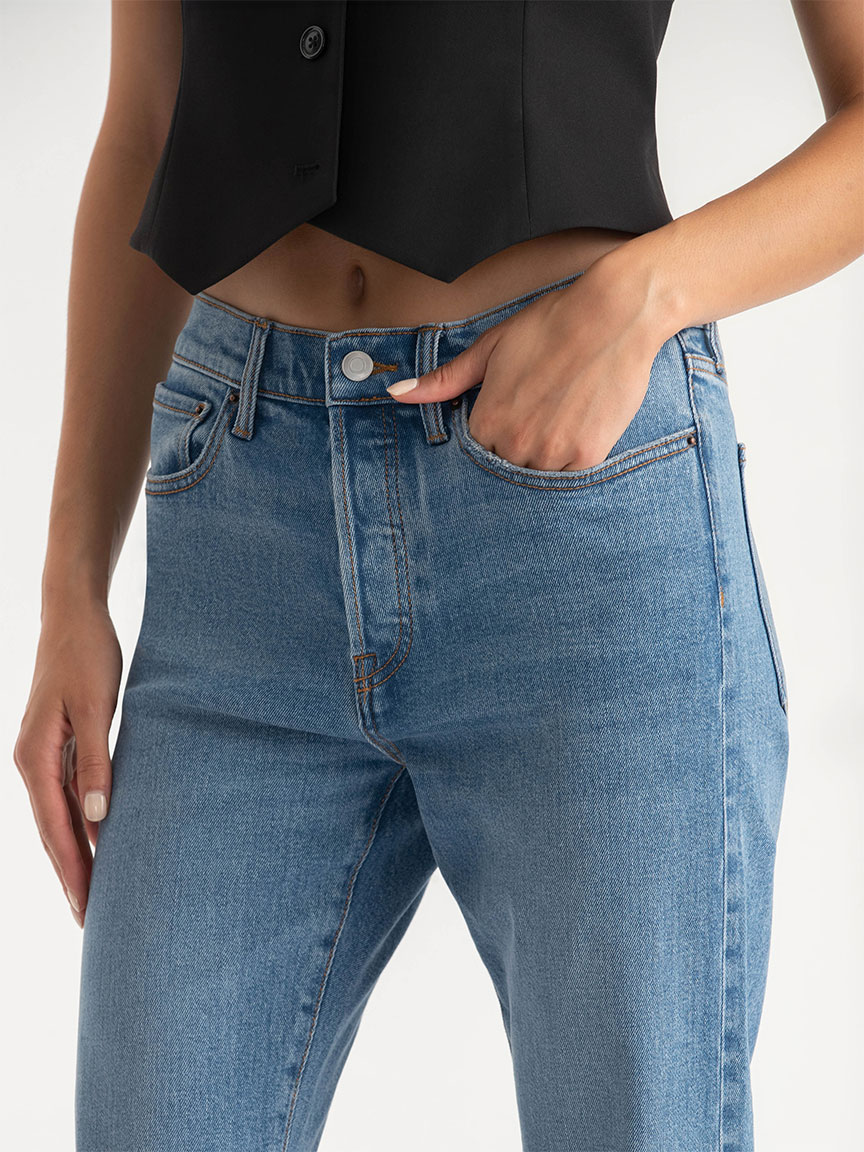 Sloane Straight Ankle Jeans