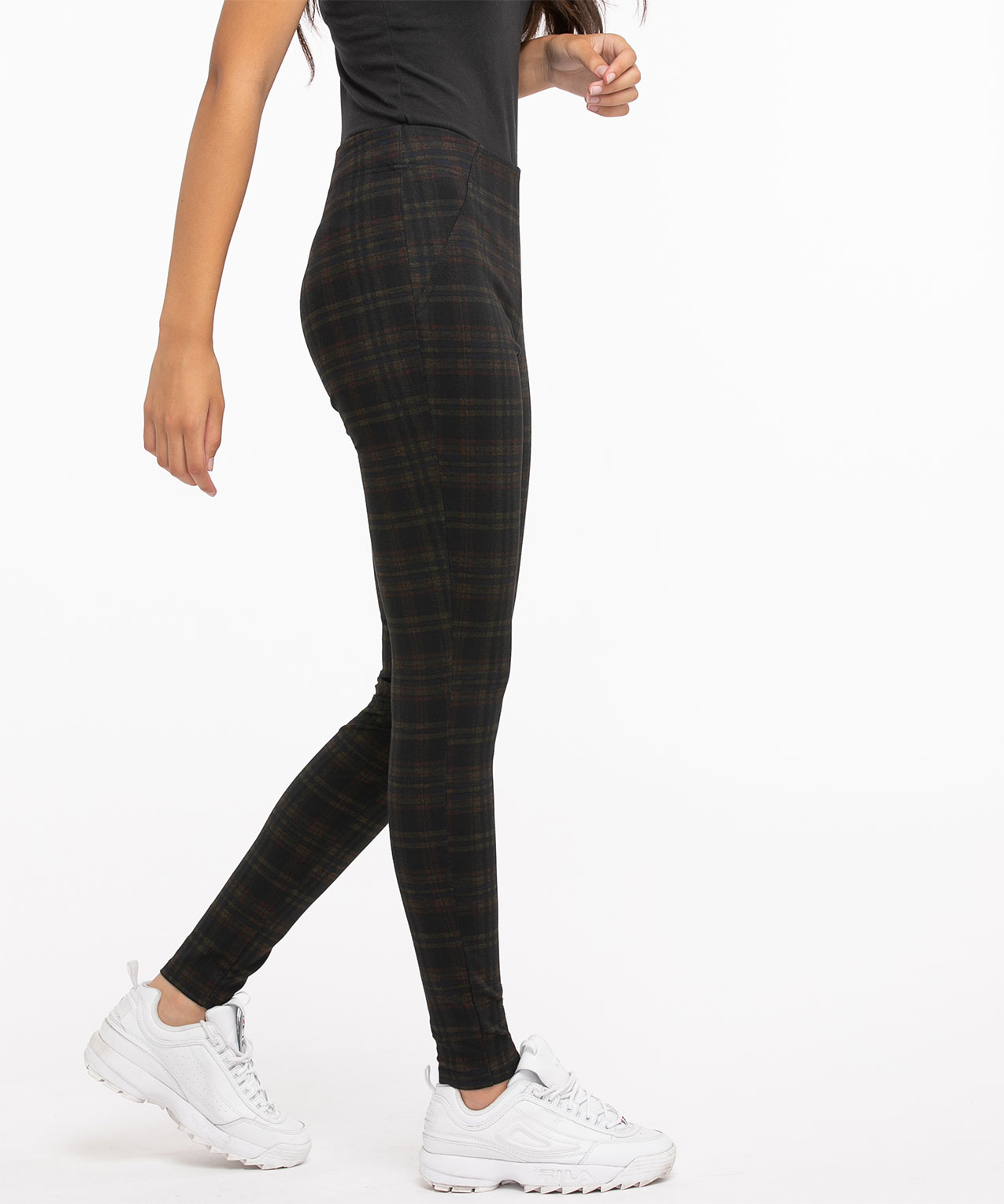 Plaid Luxe Ponte Legging