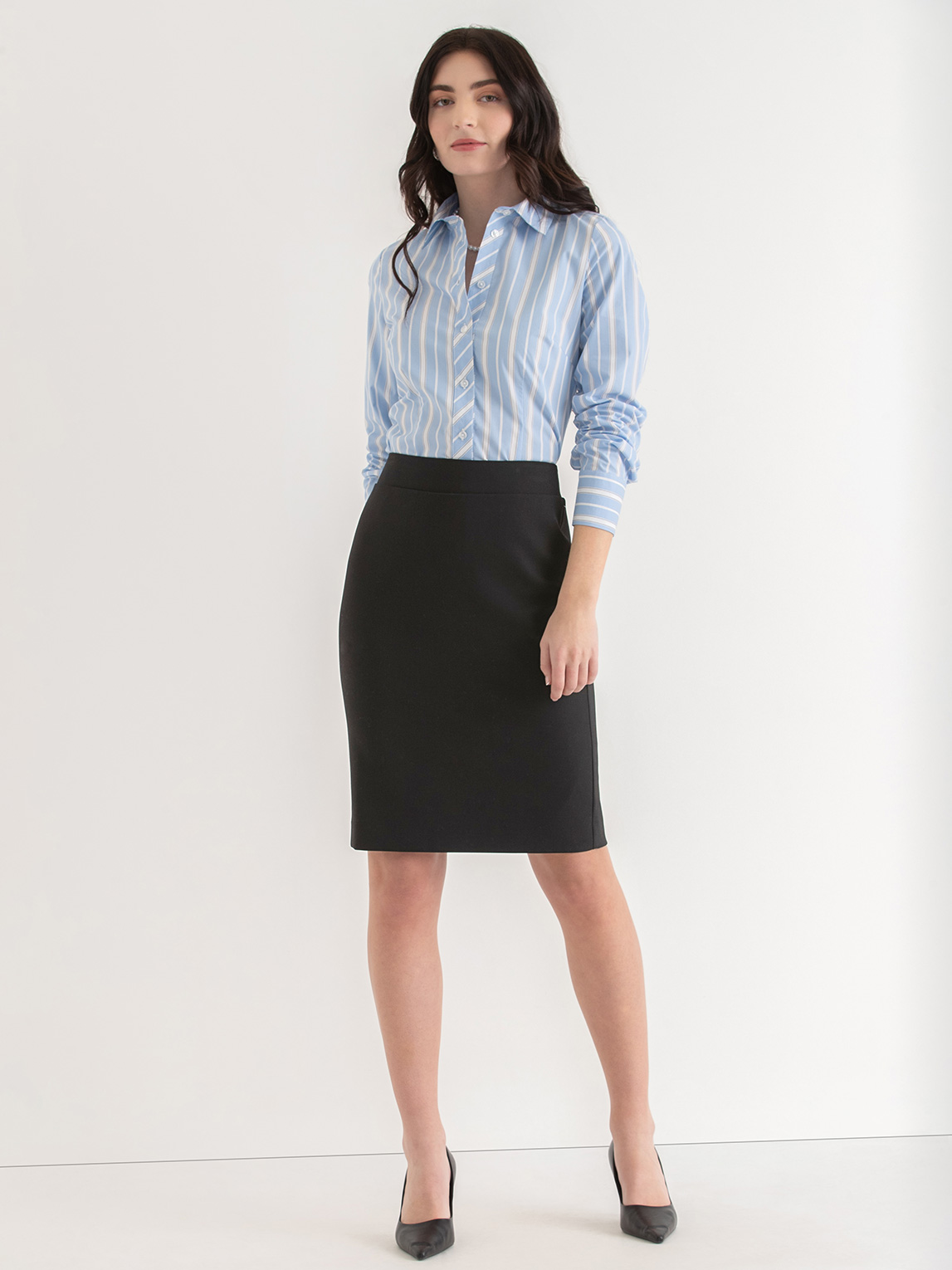 New Talia Fitted Collared Shirt