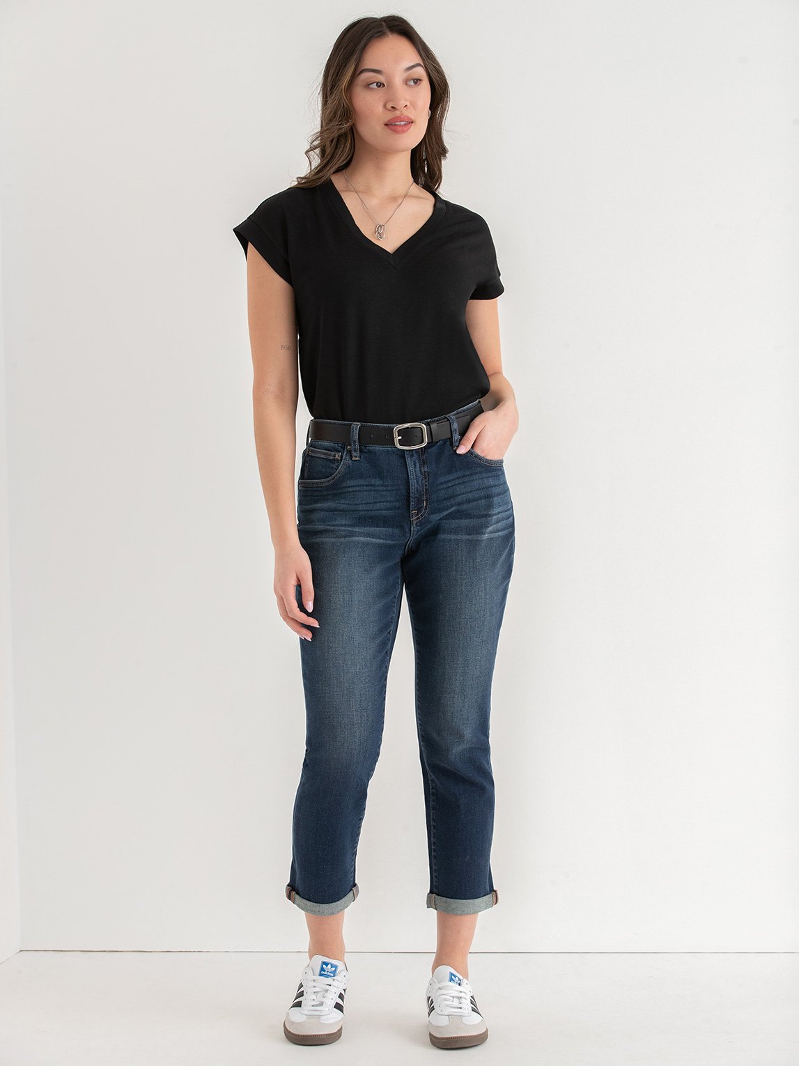 Holly V-Neck Hacci Top