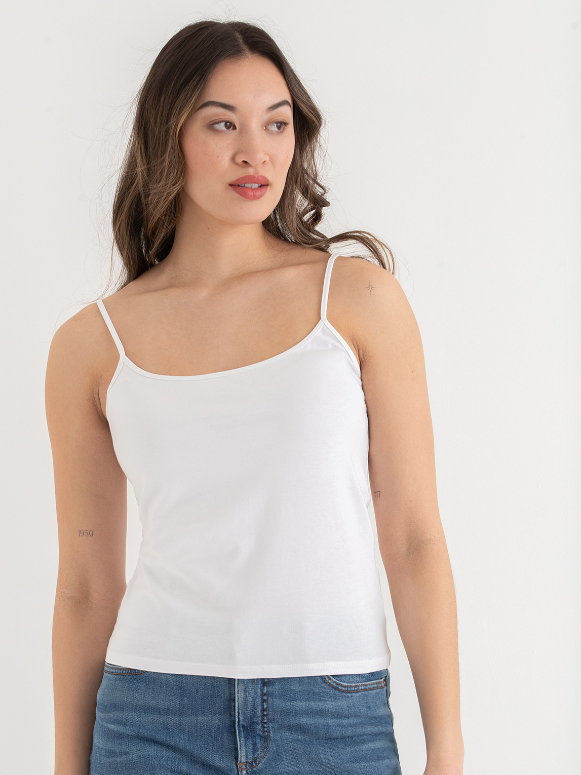 Cotton Strappy Cami