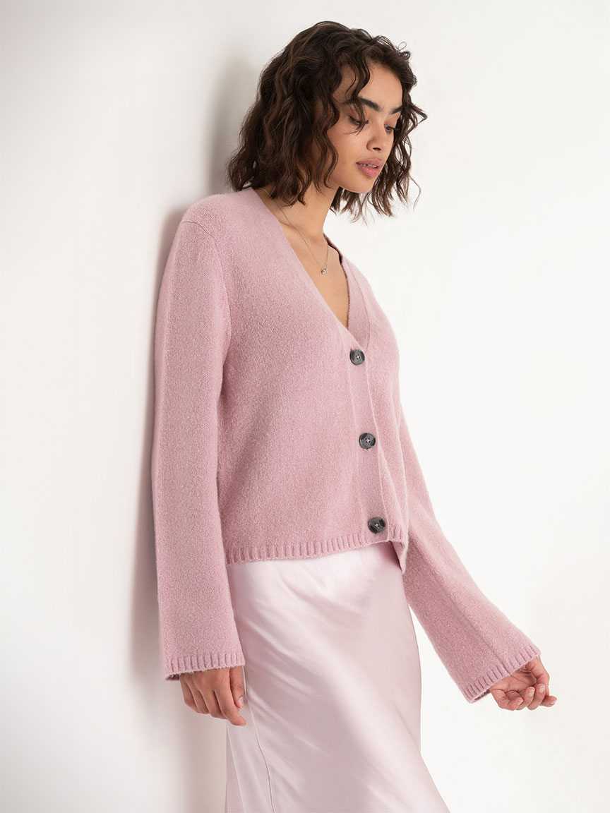Long Sleeve Button Front Cardigan