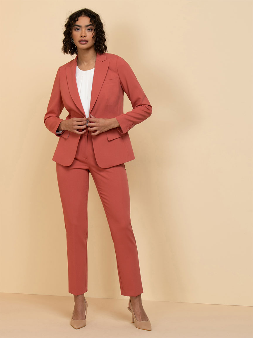 Spencer Straight Pant Luxe Tailored