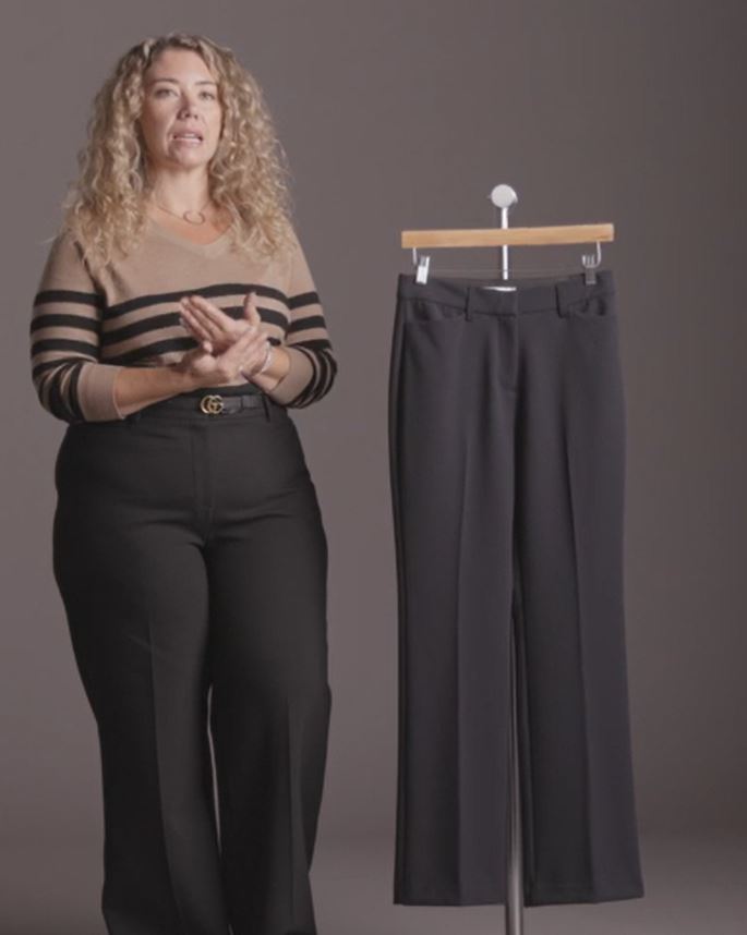 Bradley Bootcut Pant in Luxe Tailored