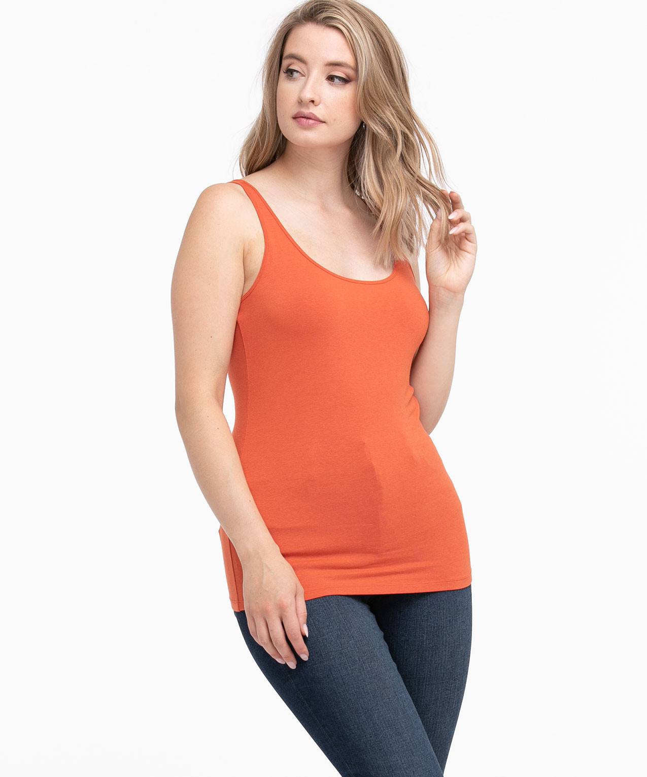 Modal Blend Scoop Neck Cami