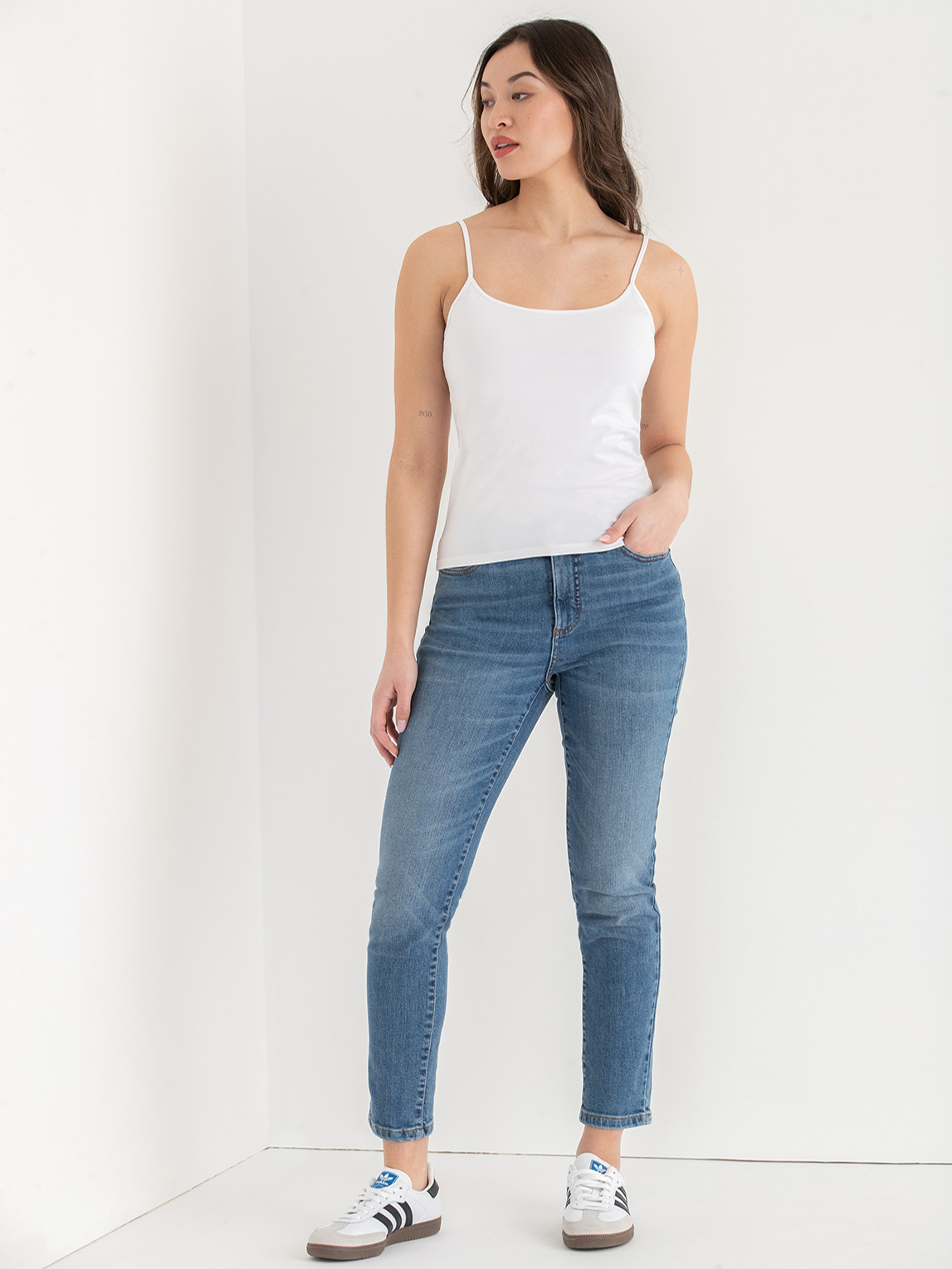Cotton Strappy Cami