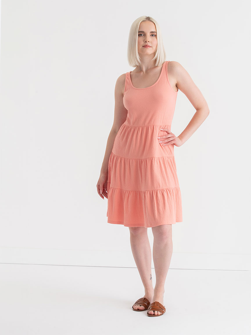 Sleeveless Tiered Dress