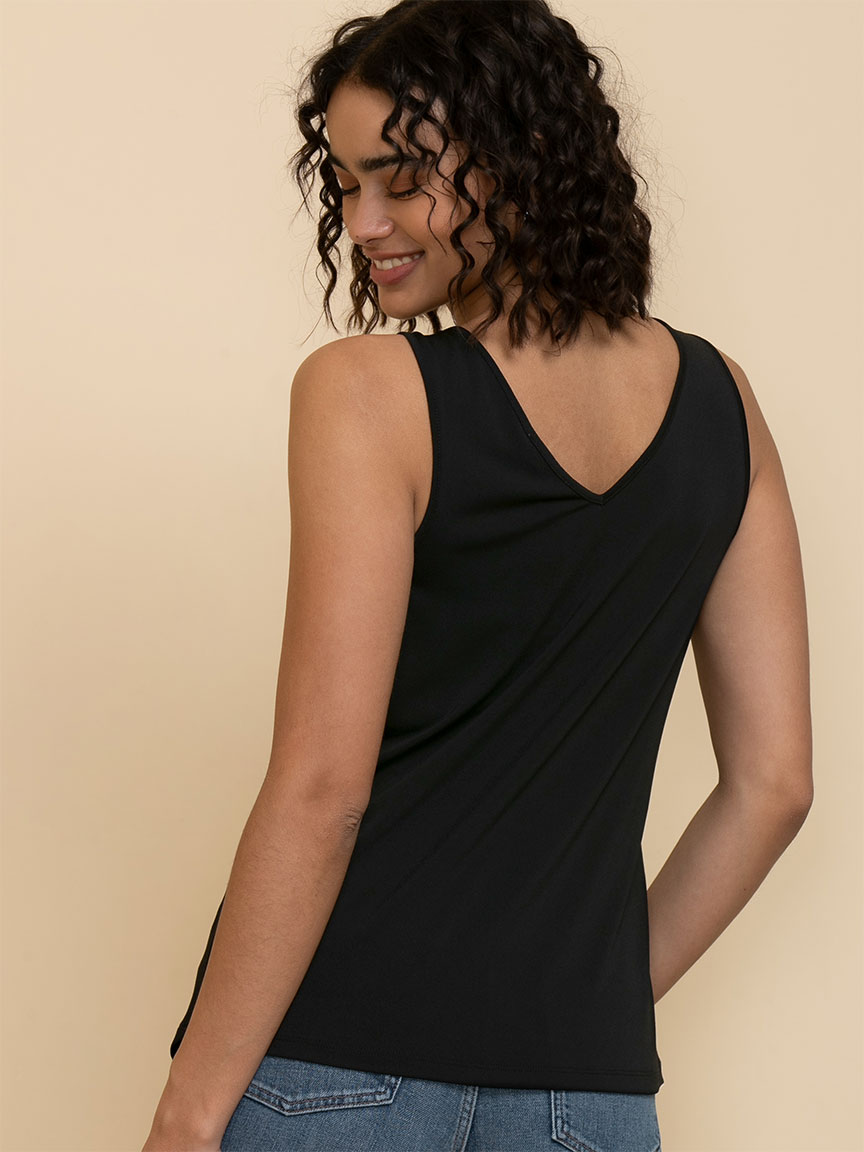 Zip Front Tank Top