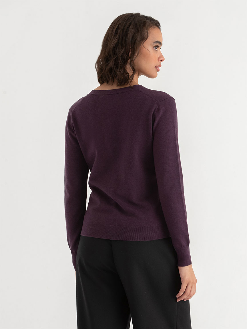 Long Sleeve V-Neck Cardigan
