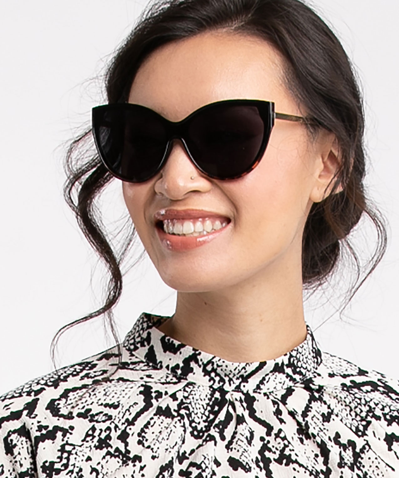 Oversized Cat Eye Sunglasses