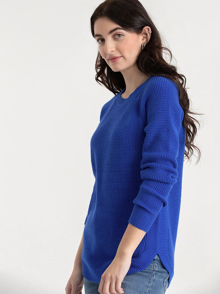 Waffle Knit Sweater