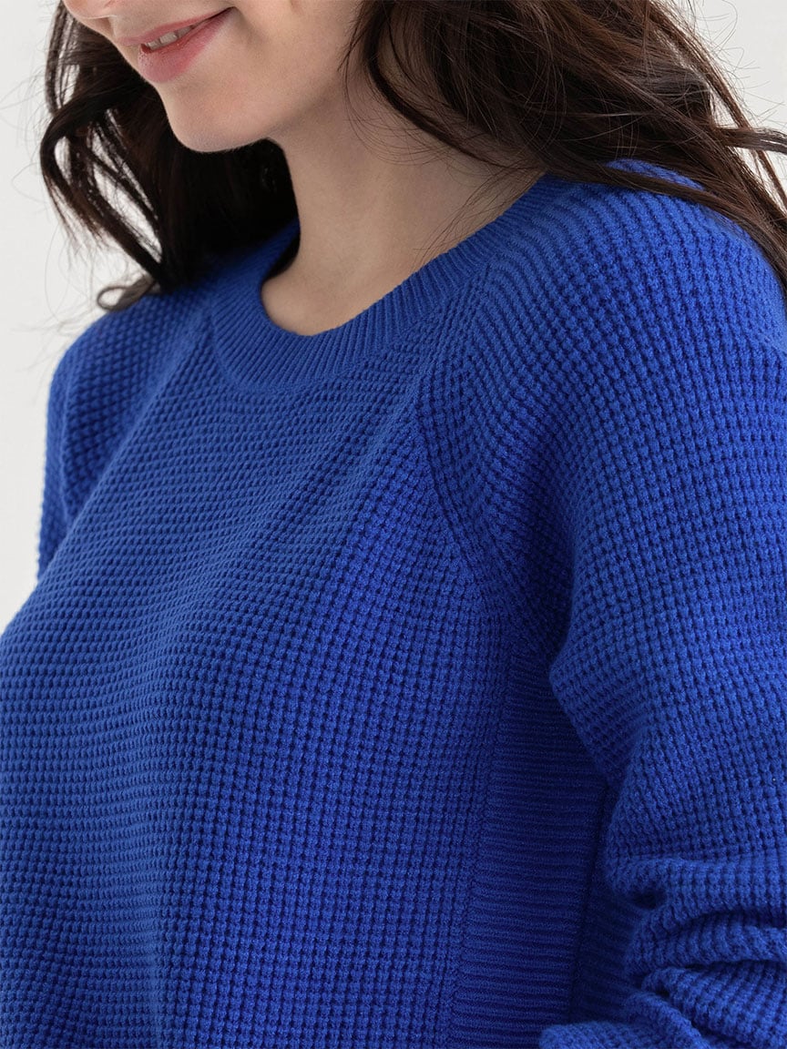Waffle Knit Sweater