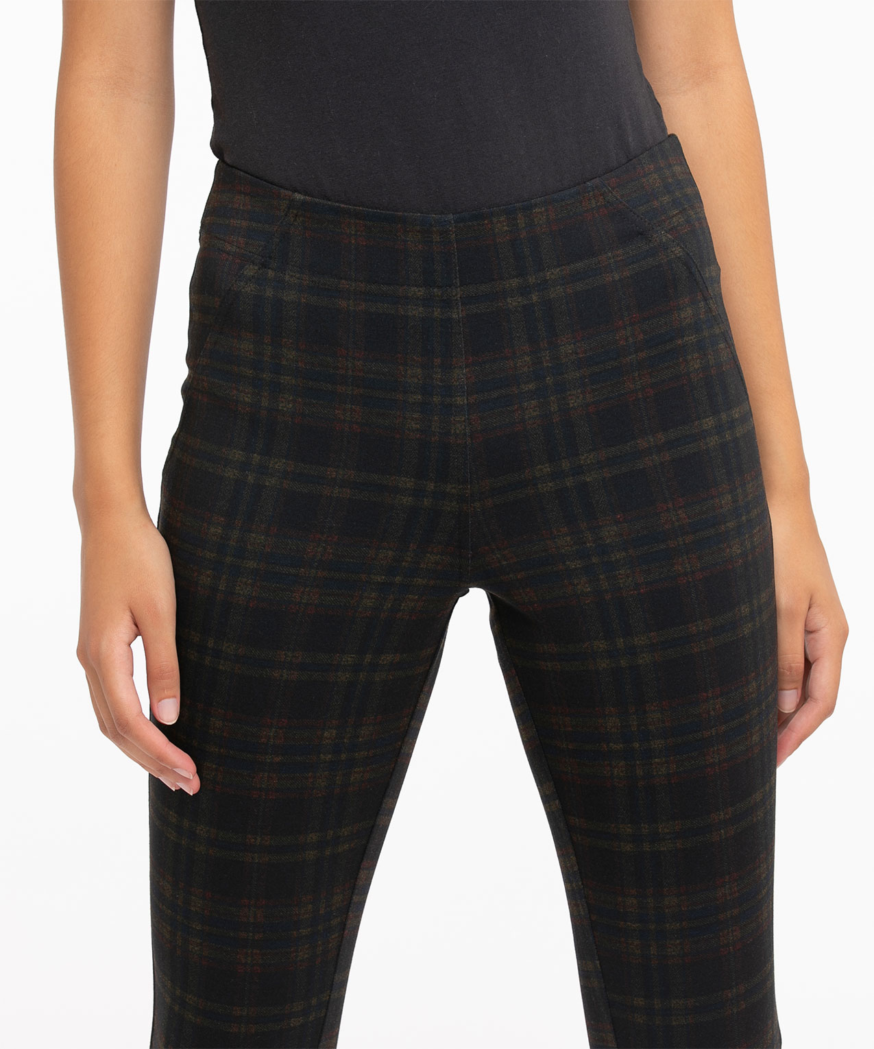 Plaid Luxe Ponte Legging