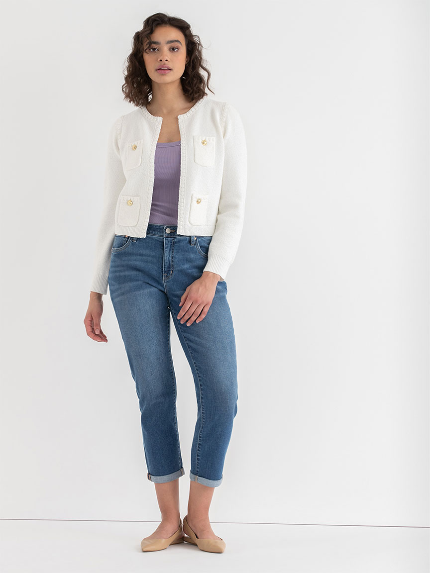 Boucle Sweater Jacket