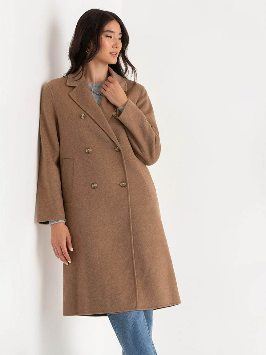 Helena Wool Blend Midi Coat