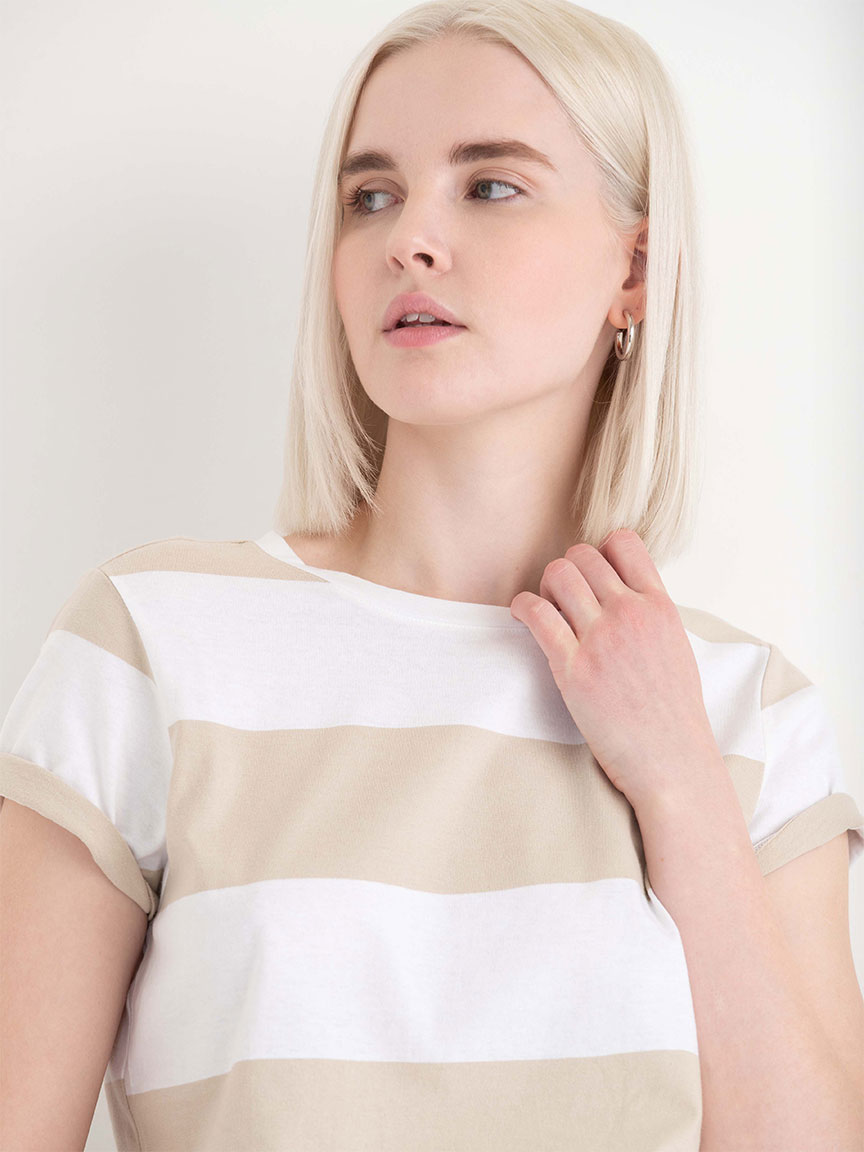 Short Sleeved Relaxed Crewneck T-Shirt