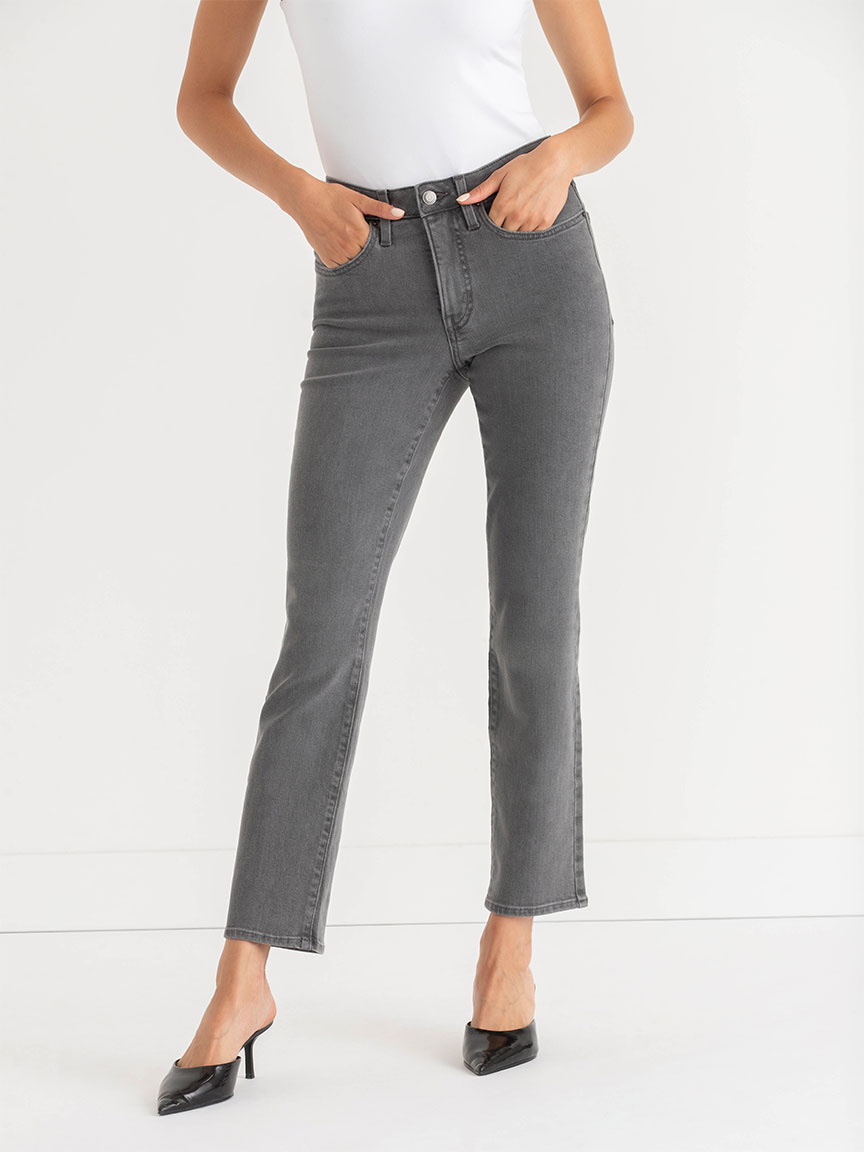 Stevie High Rise Straight Leg Jeans