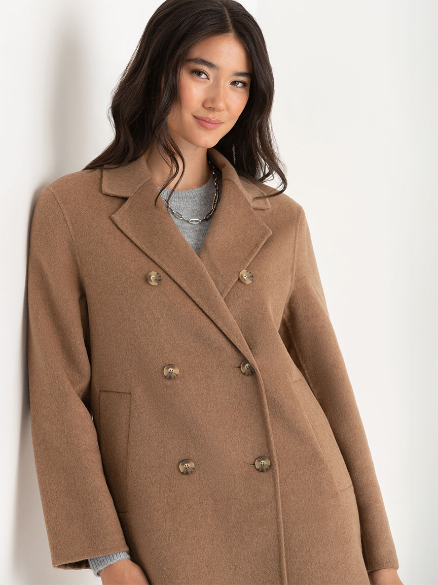 Helena Wool Blend Midi Coat