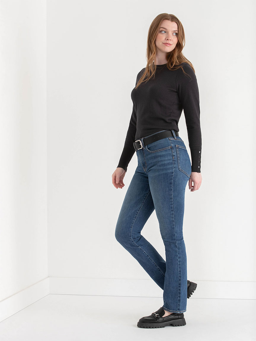 Cashmere Blend Sweater with Rivet Detail