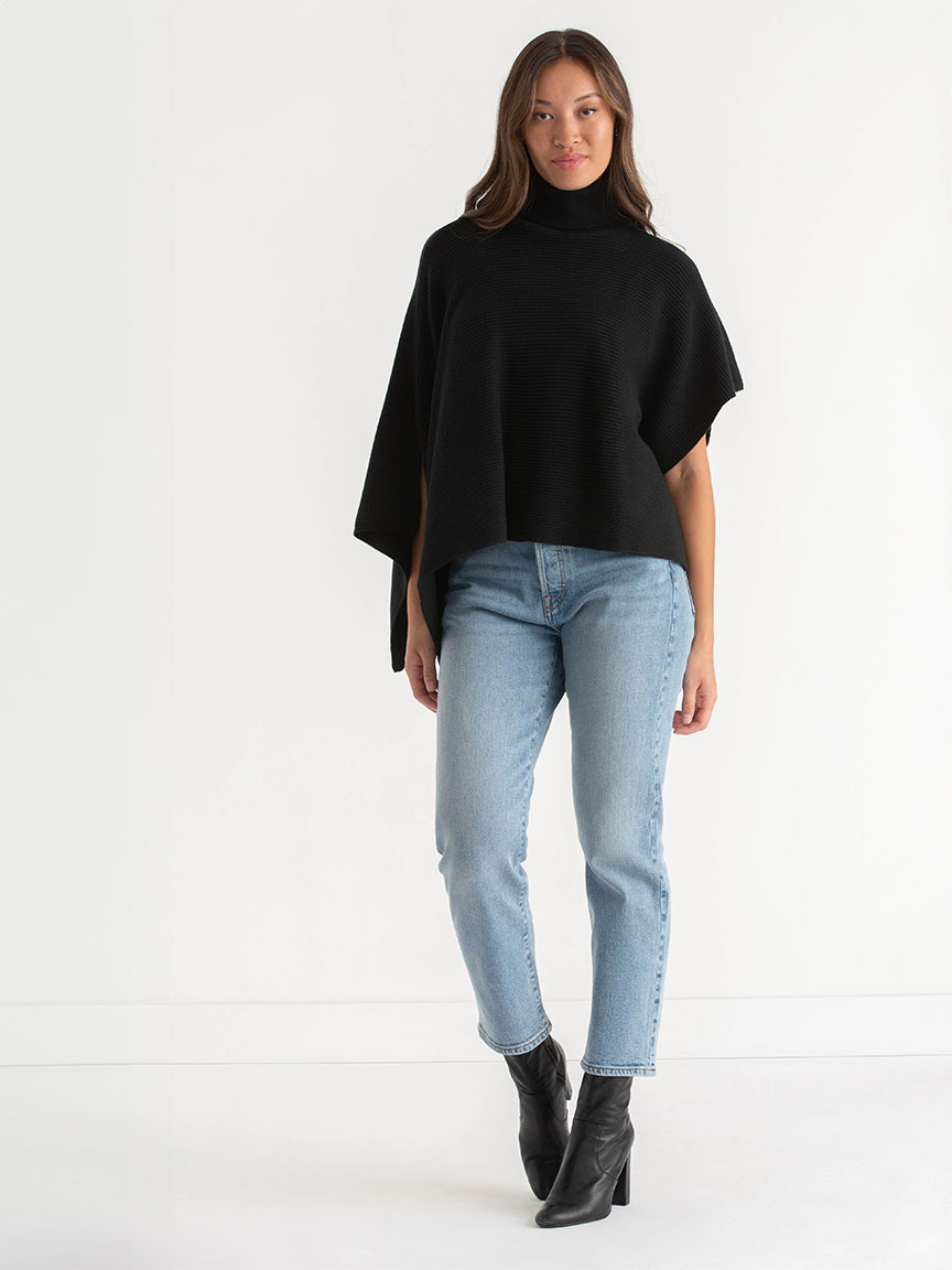 Turtleneck Poncho