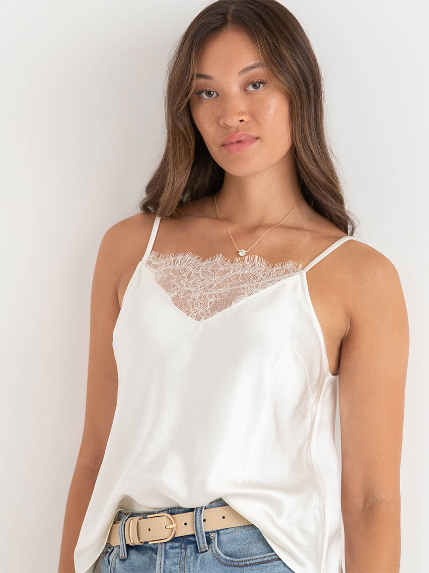 Satin Lace Camisole