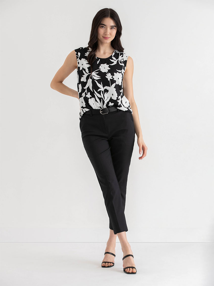 Carrie 2-Layer Cap Sleeve Blouse