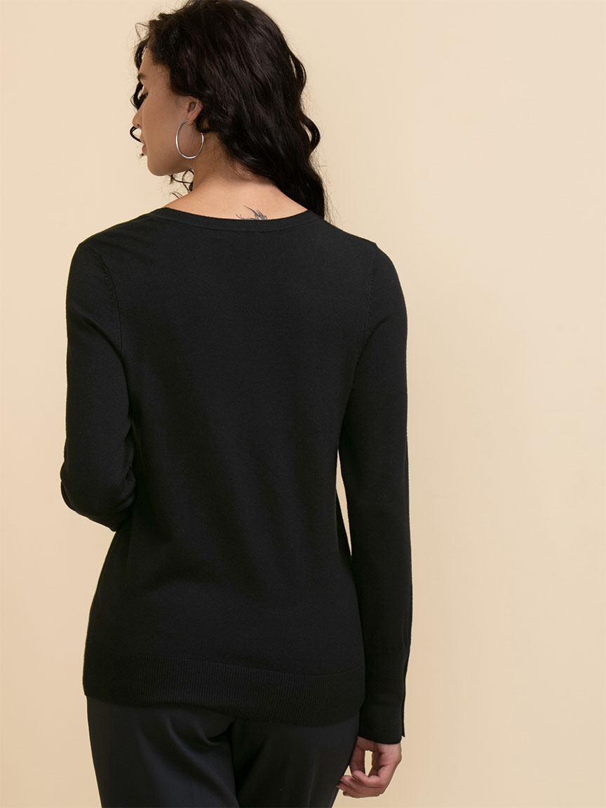 Black rivet sweater hot sale