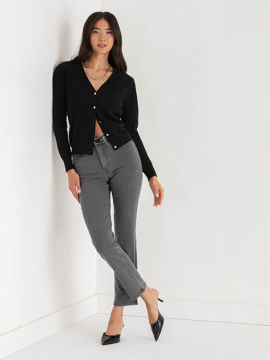 Stevie High Rise Straight Leg Jeans