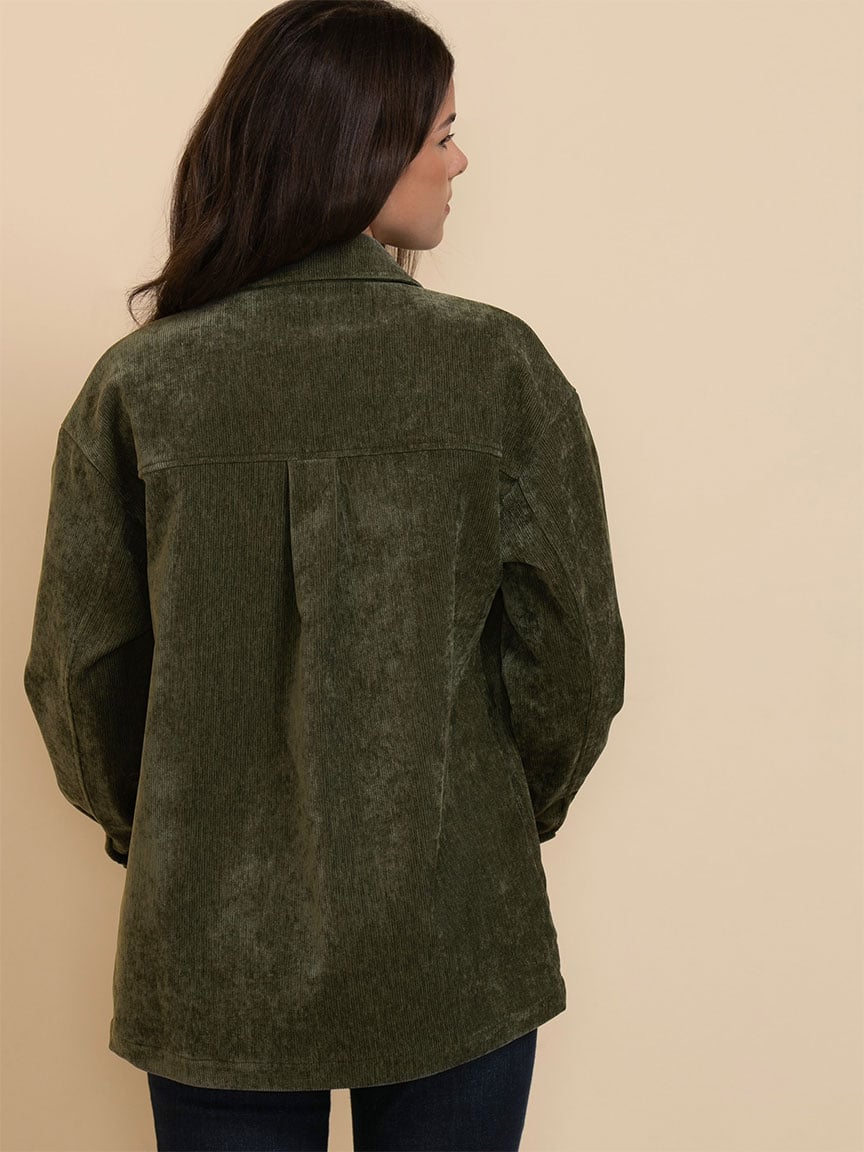 Corduroy long jacket clearance