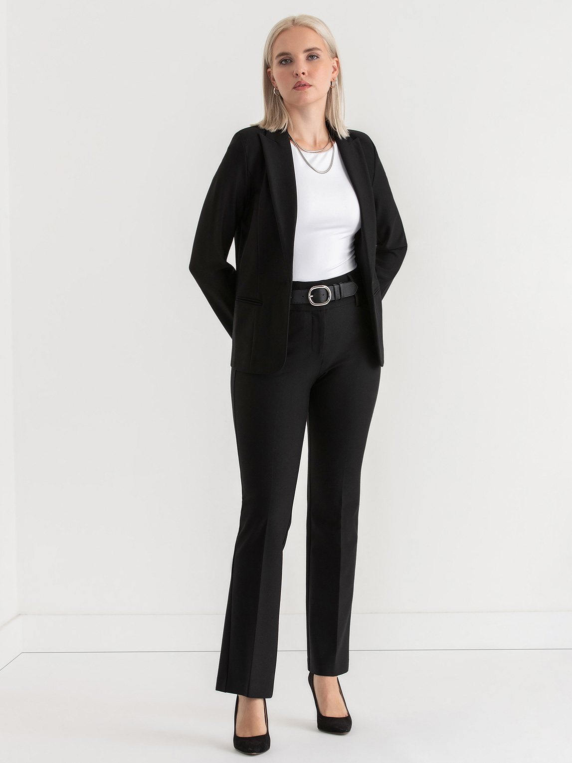 Bradley Bootcut Pant in Luxe Ponte | Rickis