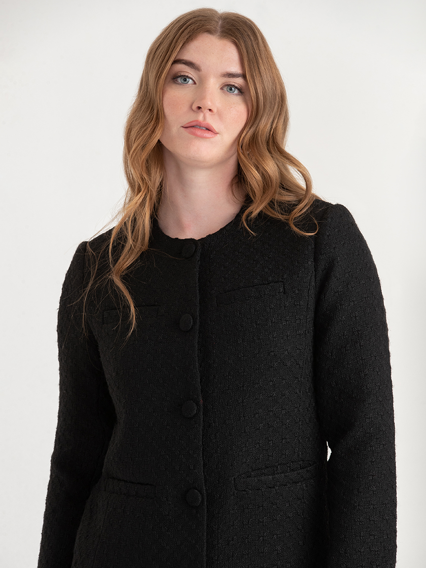 Long Boucle Jacket