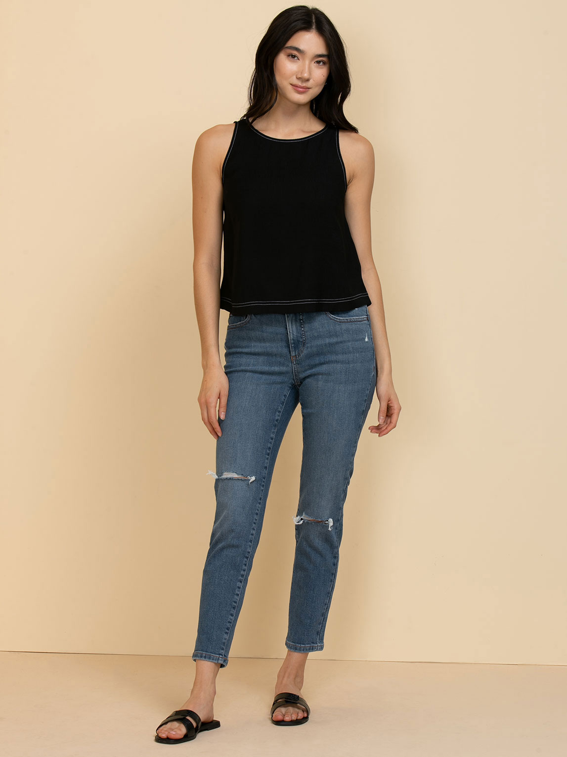 Scoop Neck Tank Top