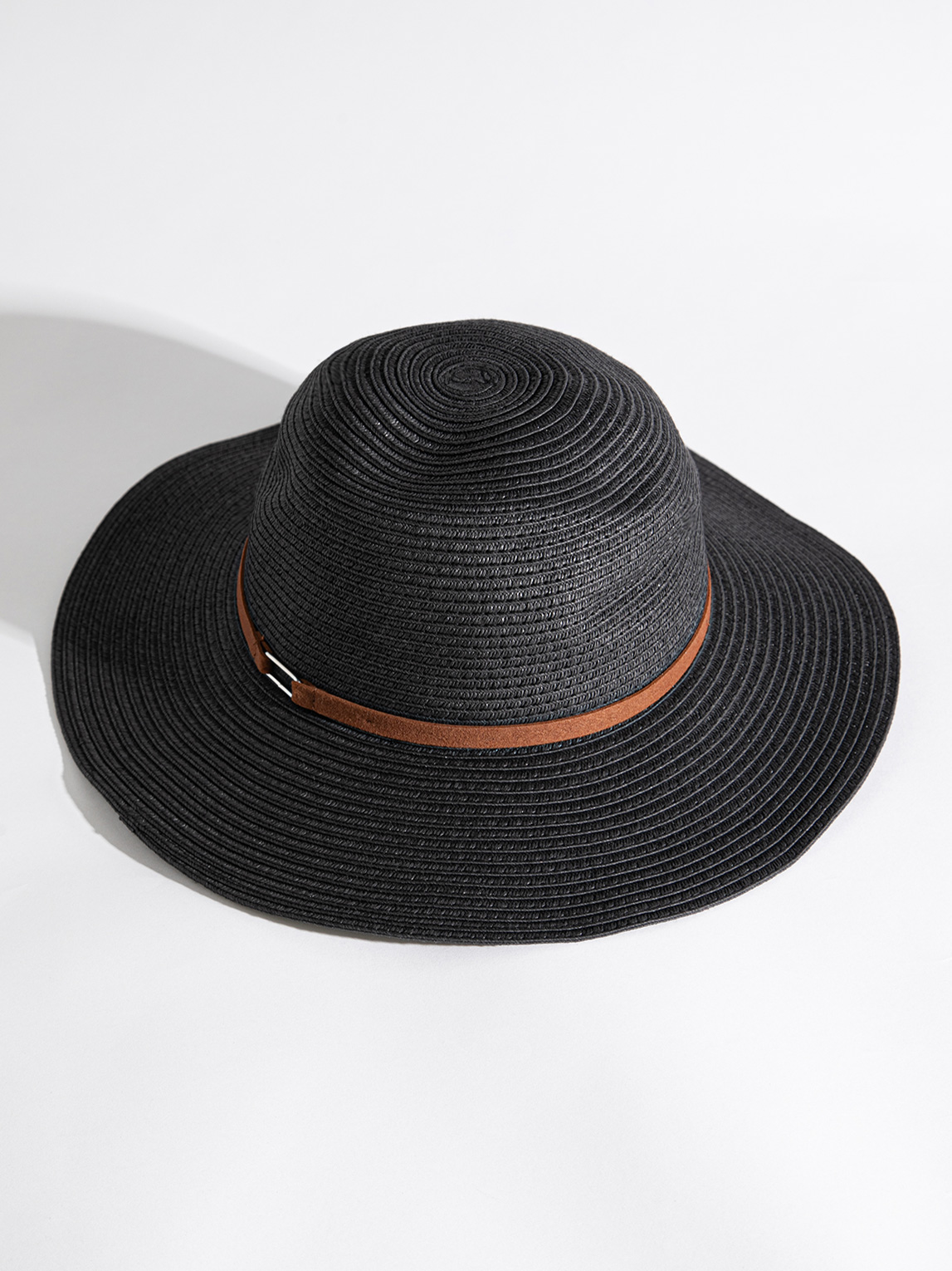 Wide-Brim Straw Hat