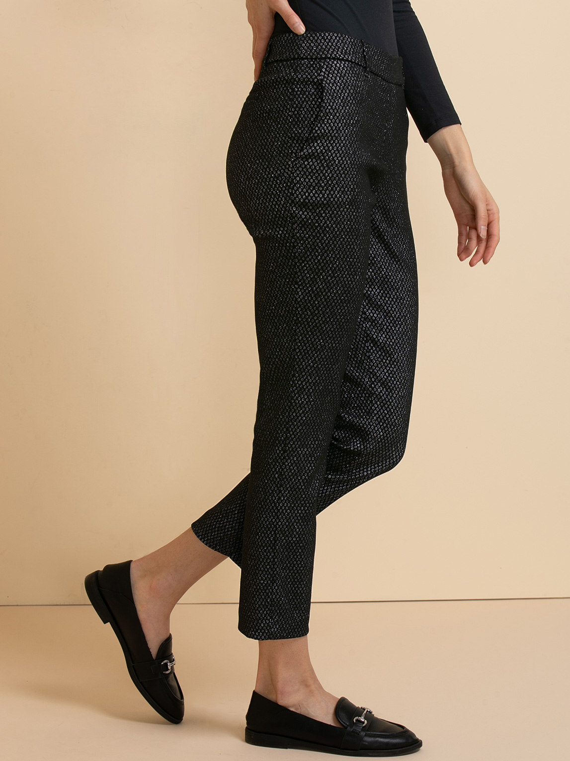 Slim Leg Pattern Microtwill Pant by Jules & Leopold