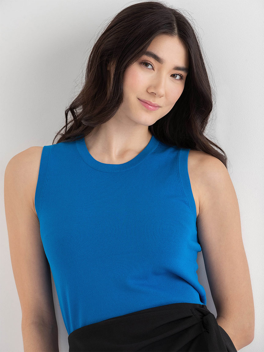 Sleeveless Layering Sweater Tank