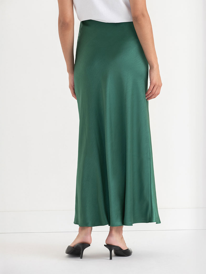 Satin Maxi Skirt