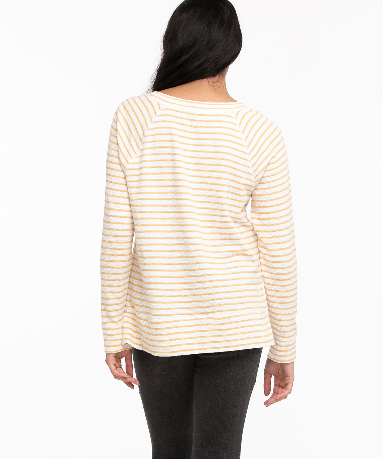 Long Sleeve Split Hem Pullover