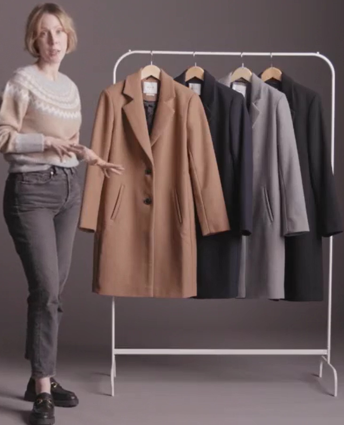 Kennedy Wool-Blend Topcoat