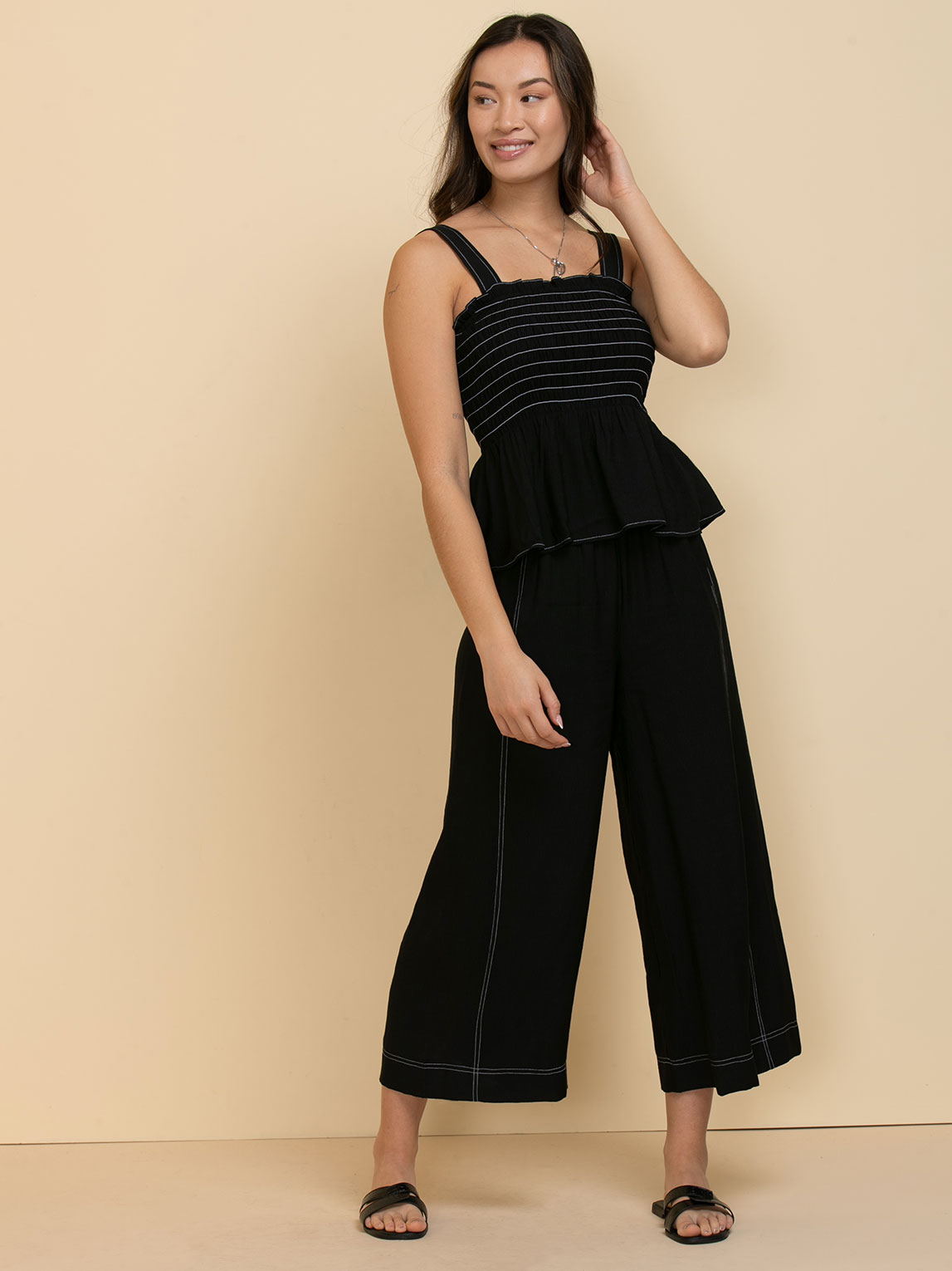 Peplum Tank Top