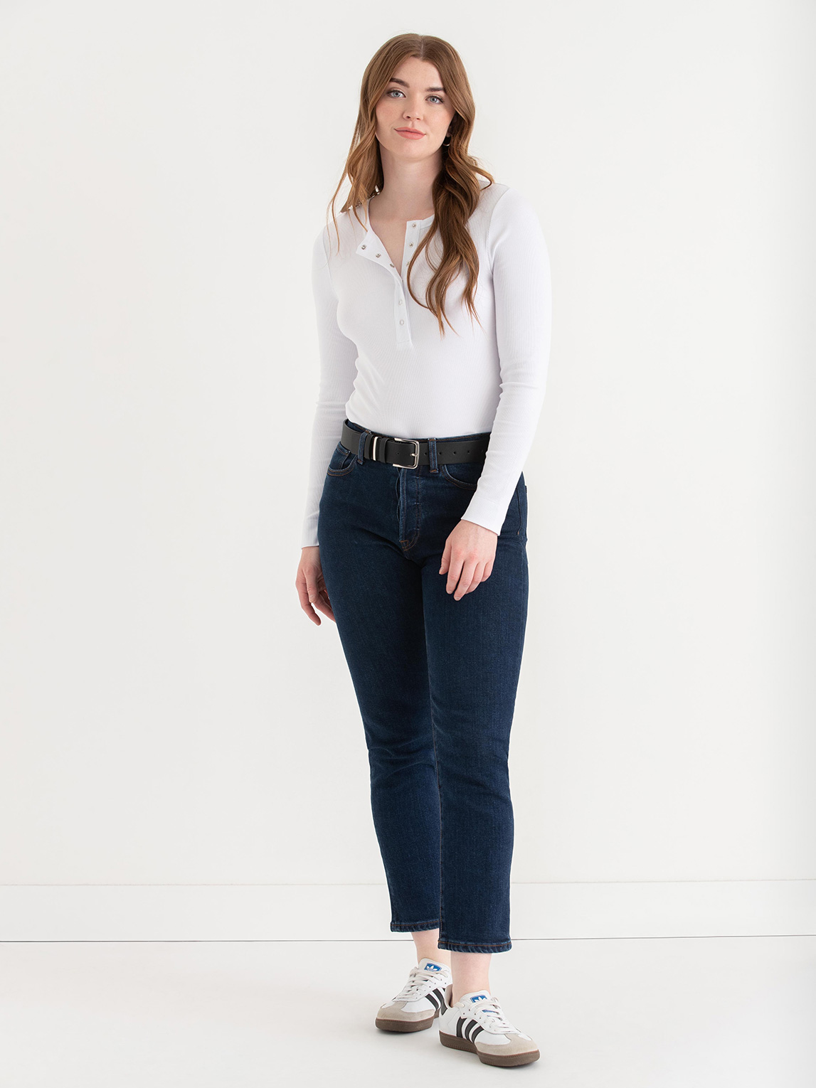Long Sleeve Henley Shirt