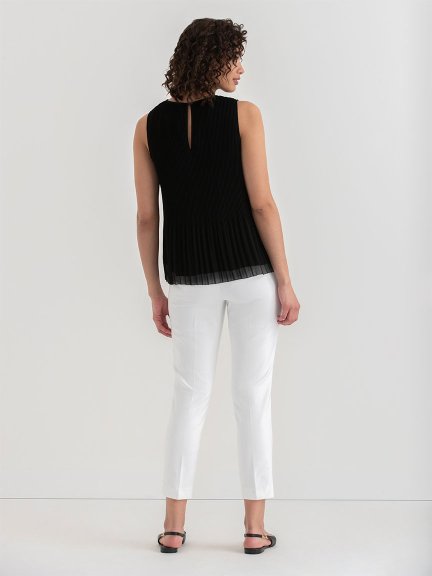 Syd Slim Straight Skimmer Pant Sateen
