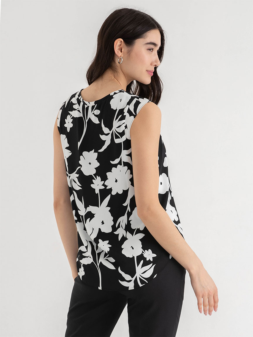 Carrie 2-Layer Cap Sleeve Blouse
