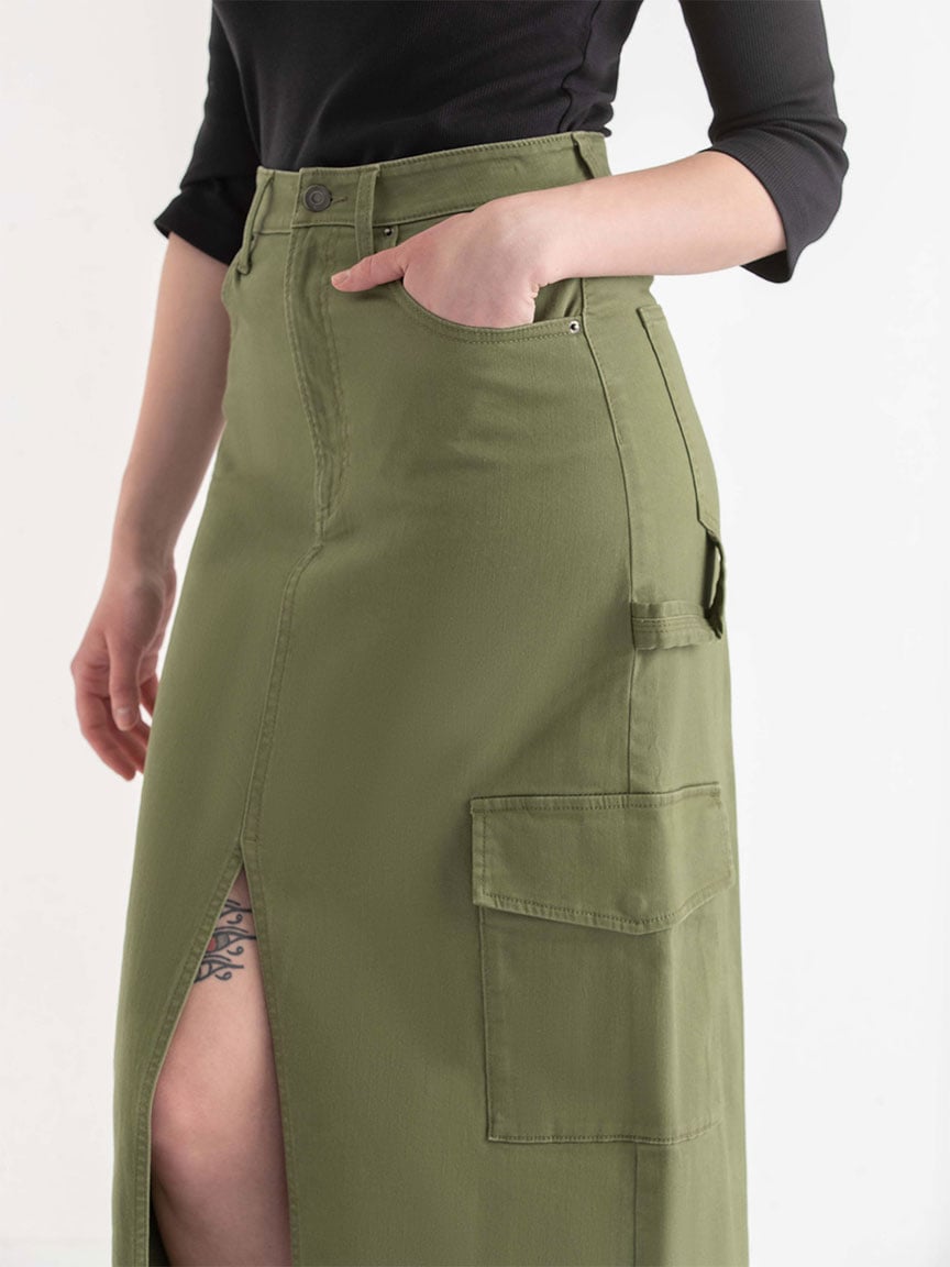 Cargo Maxi Skirt