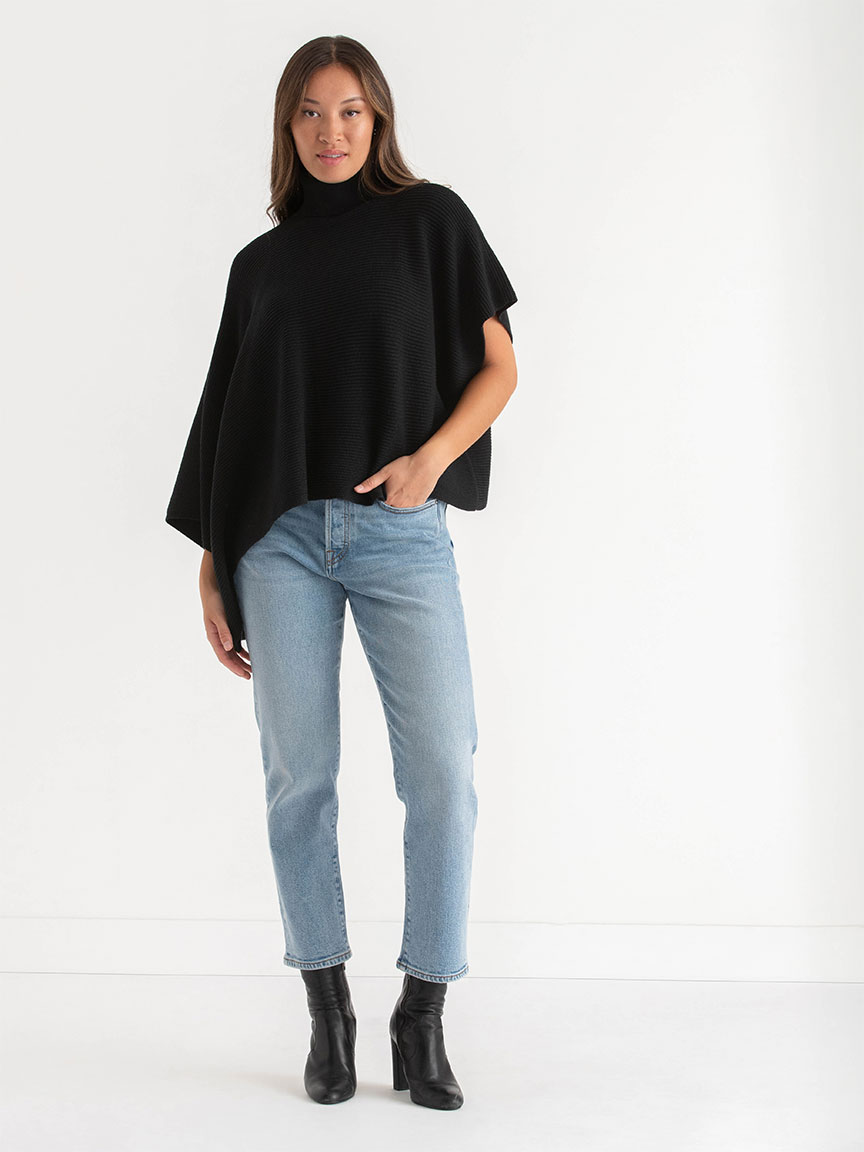 Turtleneck Poncho