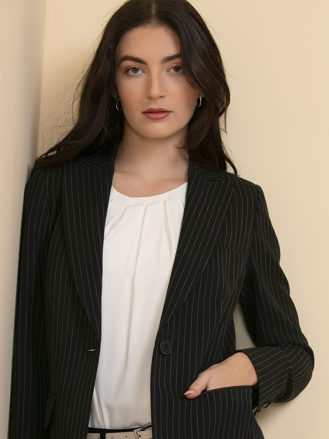Cambridge Classic Suiting Blazer Luxe Tailored