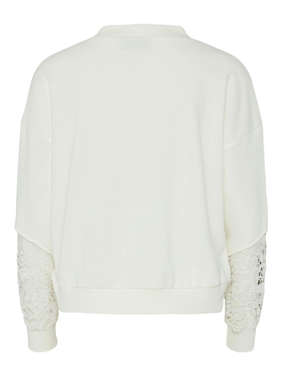 Lace sleeve sweatshirt 2025