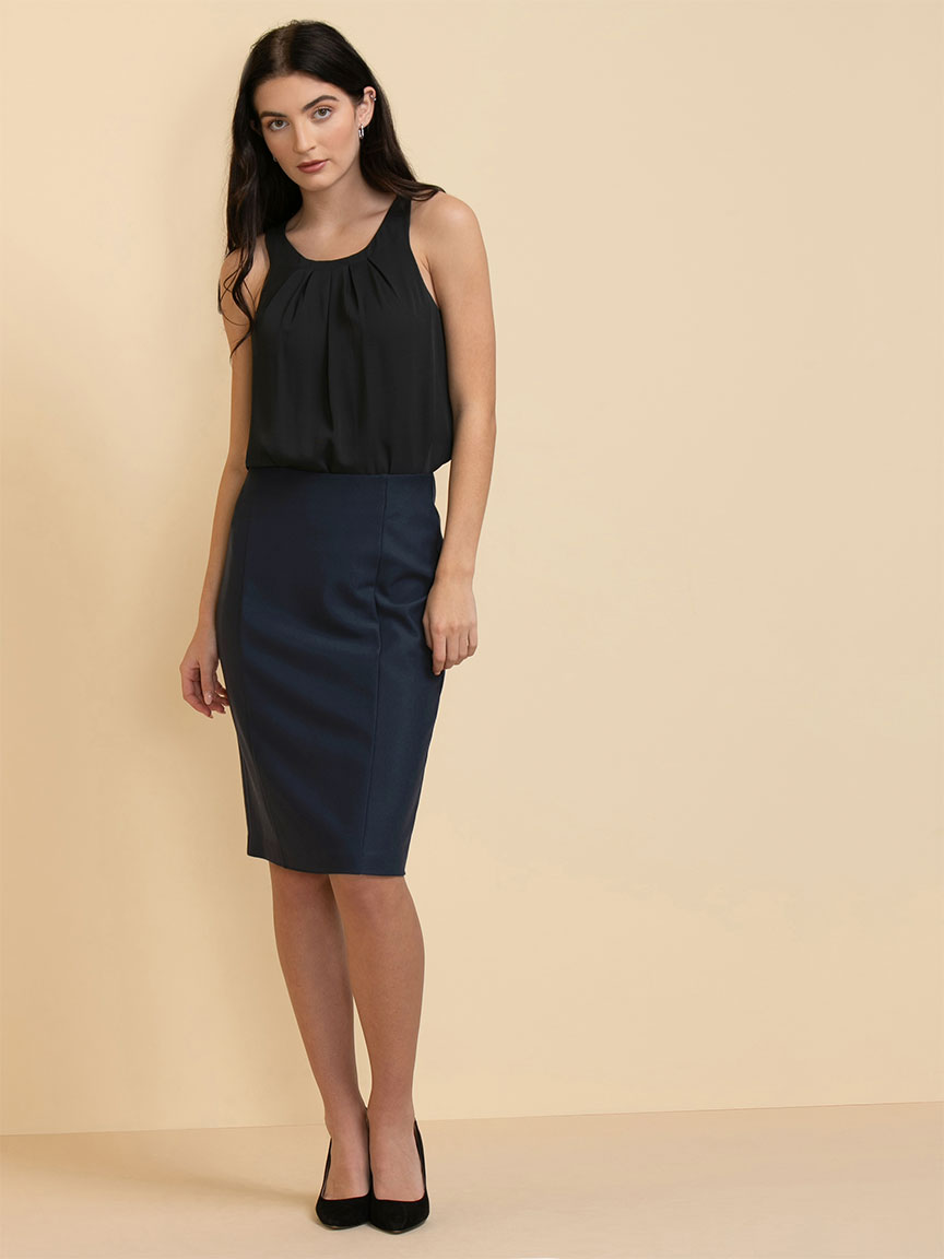 Pencil Skirt Ponte