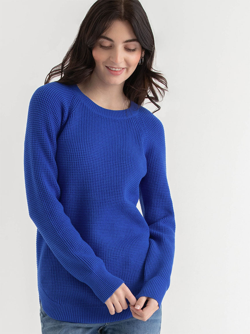 Waffle Knit Sweater