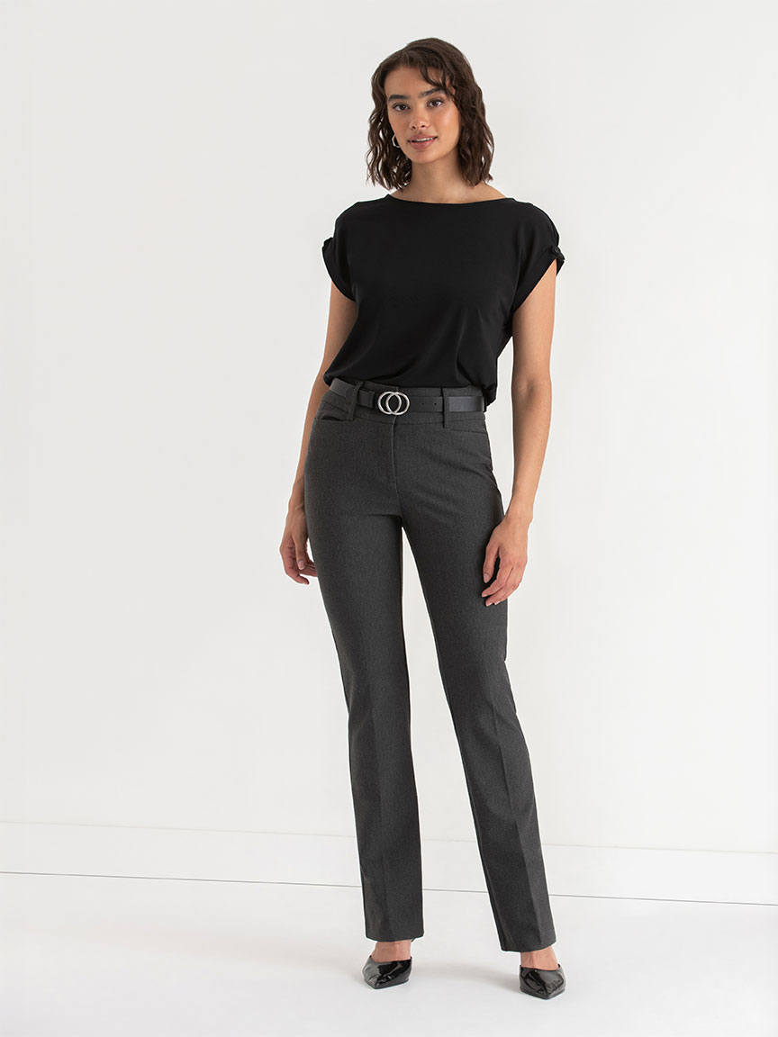 Sydney Scoop Neck Tab Sleeve Top