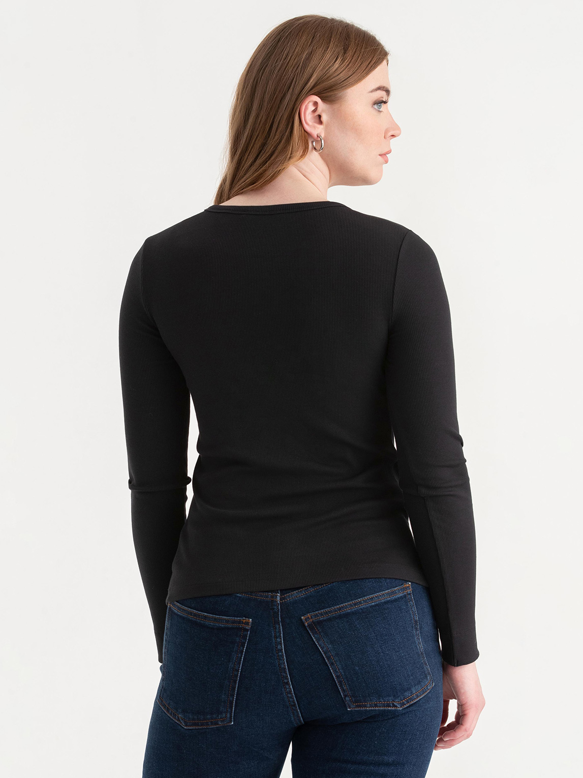 Long Sleeve Henley Shirt
